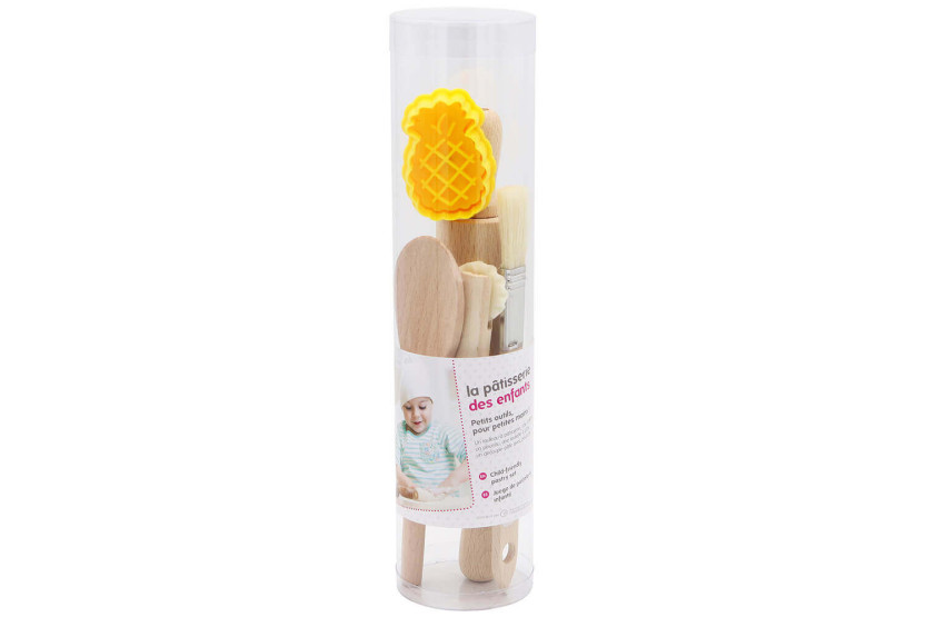 Set van 5 houten bestekjes van La Pâtisserie des Enfants