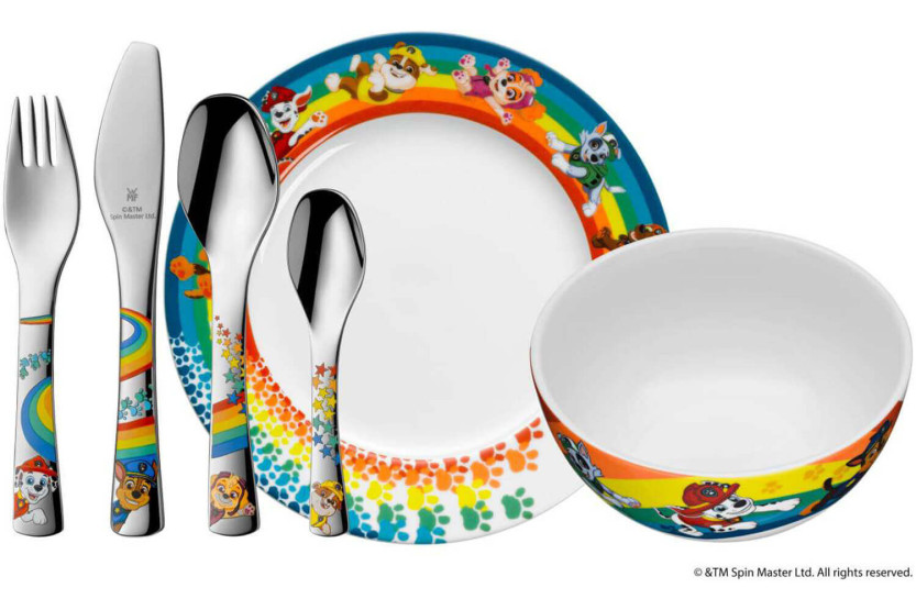 WMF Pat'Patrouille 18/10 rustfrit stål og porcelæn madkasse til børn