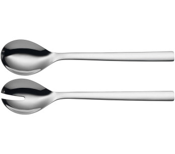 Set om 2 WMF Nuova 30cm salladsbestick i 18/10 Cromargan rostfritt stål