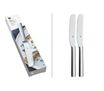 Set di 2 coltelli da brunch WMF Nuova in acciaio inox 18/10 Cromargan
