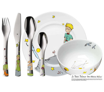 WMF Le Petit Prince -lasten lounasrasia ruostumatonta terästä 18/10 ja posliinia.