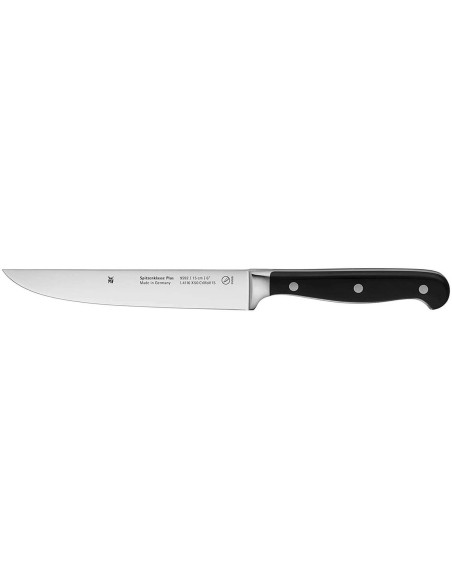 Set med 5 WMF Spitzenklasse Plus-knivar med blad av rostfritt stål och nitade handtag