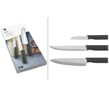 3 WMF Kineo -veitsen sarja: Keittiömestari: Office + Carving + Chef