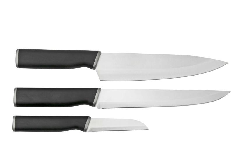 Set med 3 WMF Kineo-knivar: Kontor + Tranchering + Kock