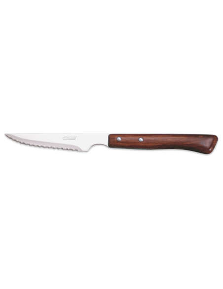 Boxed set 6 knives + 6 Arcos forks NITRUM steel wooden handles