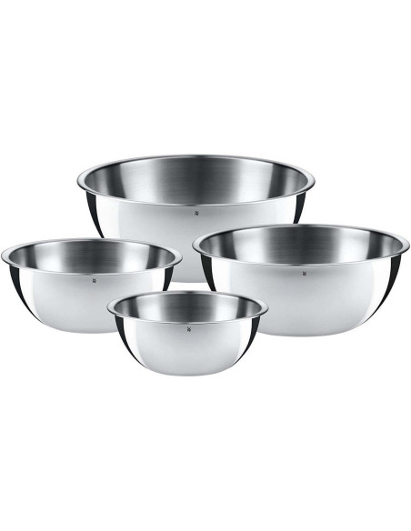 Set van 4 WMF Gourmet-keukenkommen in 18/10 Cromargan roestvrij staal