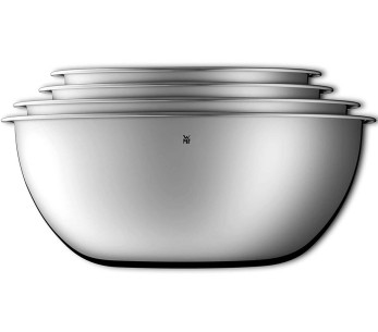 Conjunto de 4 taças de cozinha WMF Gourmet em aço inoxidável 18/10 Cromargan 2