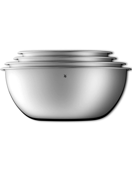 Set van 4 WMF Gourmet-keukenkommen in 18/10 Cromargan roestvrij staal
