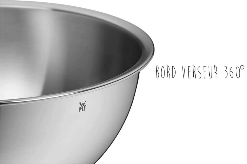 Set van 4 WMF Gourmet-keukenkommen in 18/10 Cromargan roestvrij staal