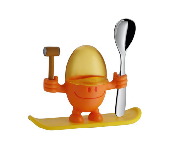 Copo para ovos laranja WMF McEgg com colher