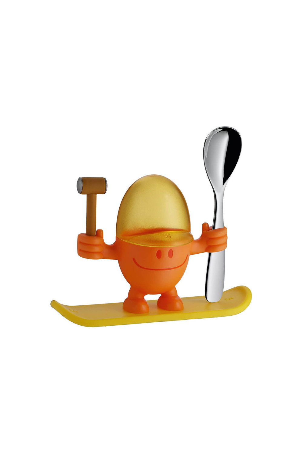 Eierbecher McEgg WMF orange mit kleinem Löffel