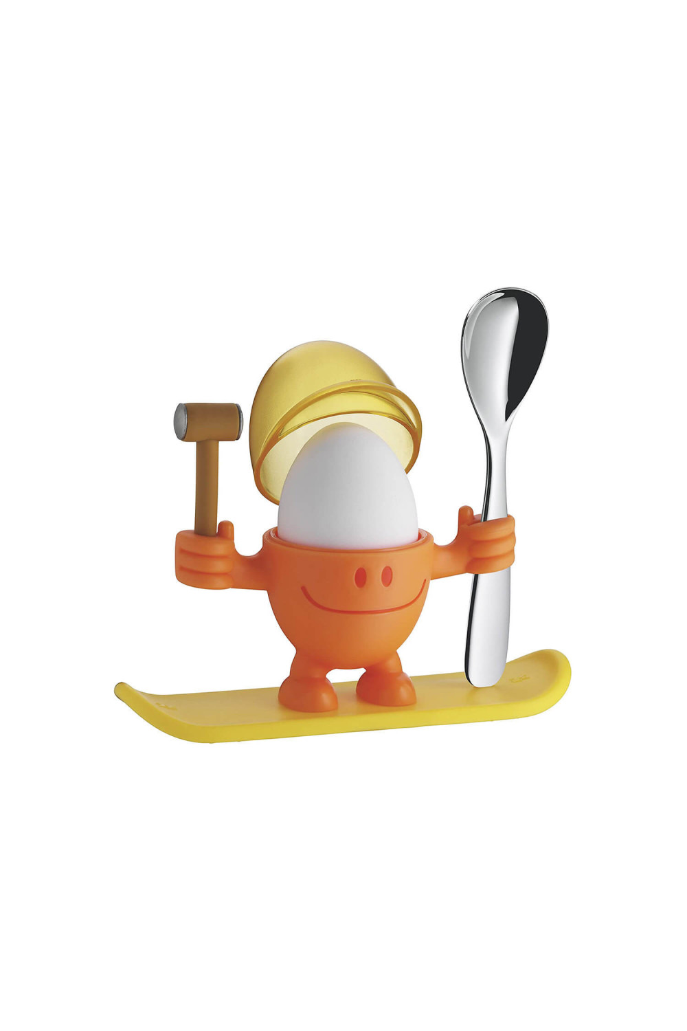 WMF McEgg Eierbecher für Kinder rosa mit Löffel