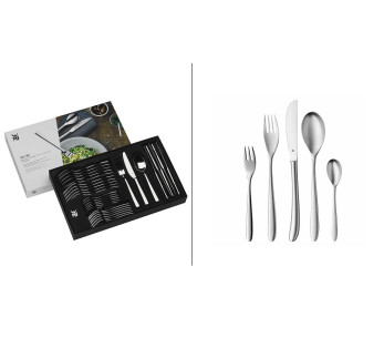 WMF Silk 30-delers bestikksett i 18/10 Cromargan rustfritt stål