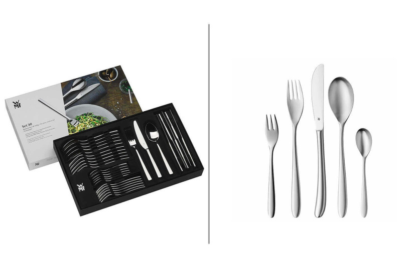 WMF Silk bestickset med 30 delar i rostfritt stål 18/10 Cromargan