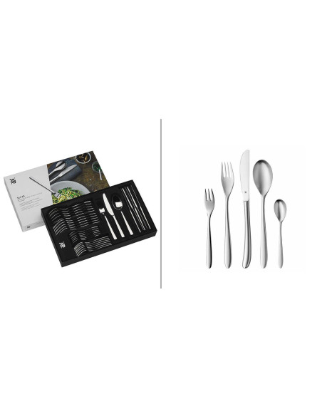 WMF Silk bestiksæt med 30 dele i 18/10 Cromargan rustfrit stål