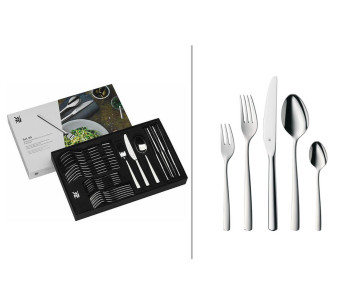 conjunto de talheres 30 peças WMF Boston em aço inoxidável 18/10 Cromargan