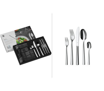 Conjunto de utensílios de cozinha de 30 peças em aço inoxidável 18/10 Cromargan da WMF Philadelphia