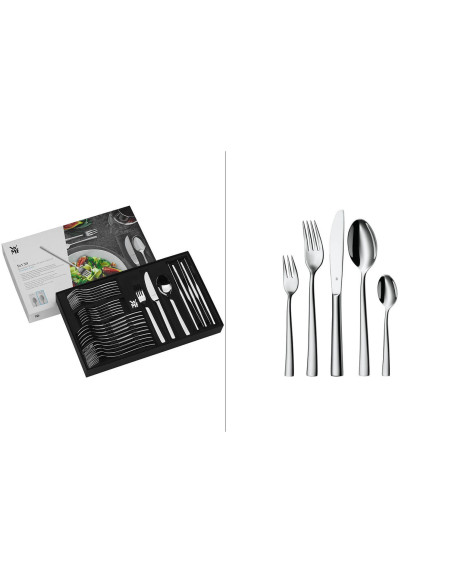 Conjunto de utensílios de cozinha de 30 peças em aço inoxidável 18/10 Cromargan da WMF Philadelphia