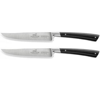 Sett med 2 Sabatier Edonist 12 cm franske smidde steakkniver 2