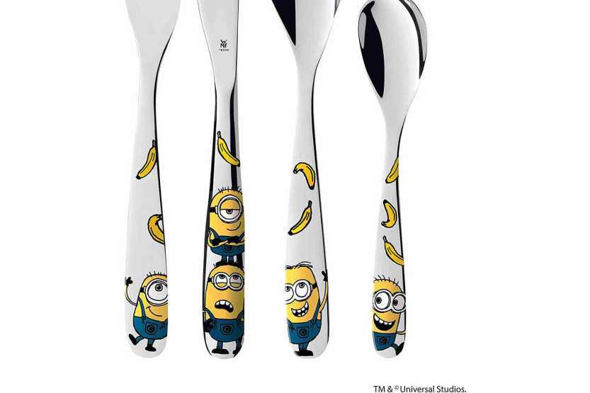 WMF Les Minions lasten lounasrasia 18/10 ruostumatonta terästä ja posliinia