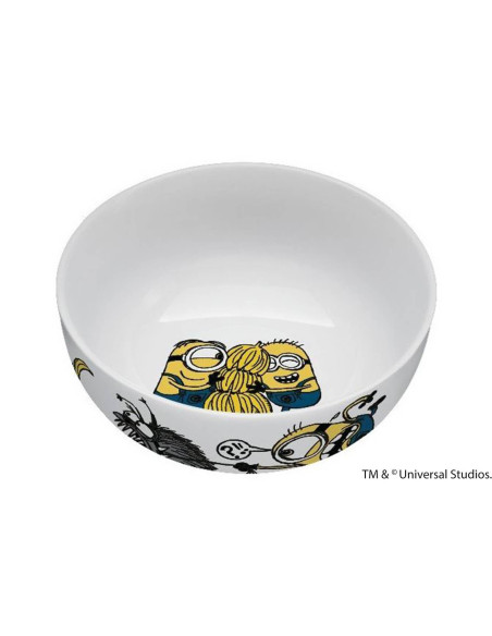 Fiambrera infantil WMF Les Minions Acero inoxidable 18/10 y porcelana
