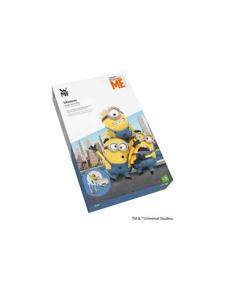 Fiambrera infantil WMF Les Minions Acero inoxidable 18/10 y porcelana