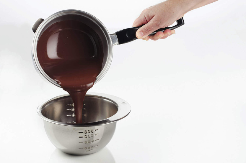 988 ml bain-marie-kasserolle i rustfritt stål
