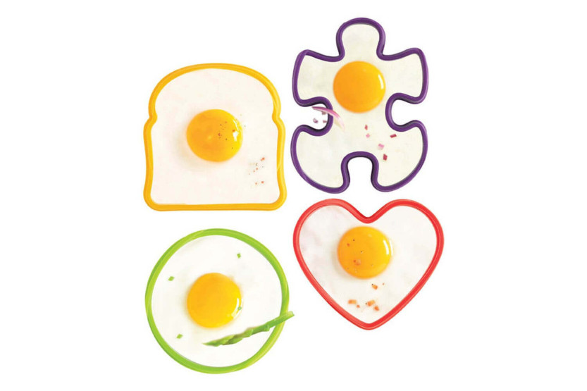 Set of 4 Mastrad baking moulds for eggs, muffins, cookies