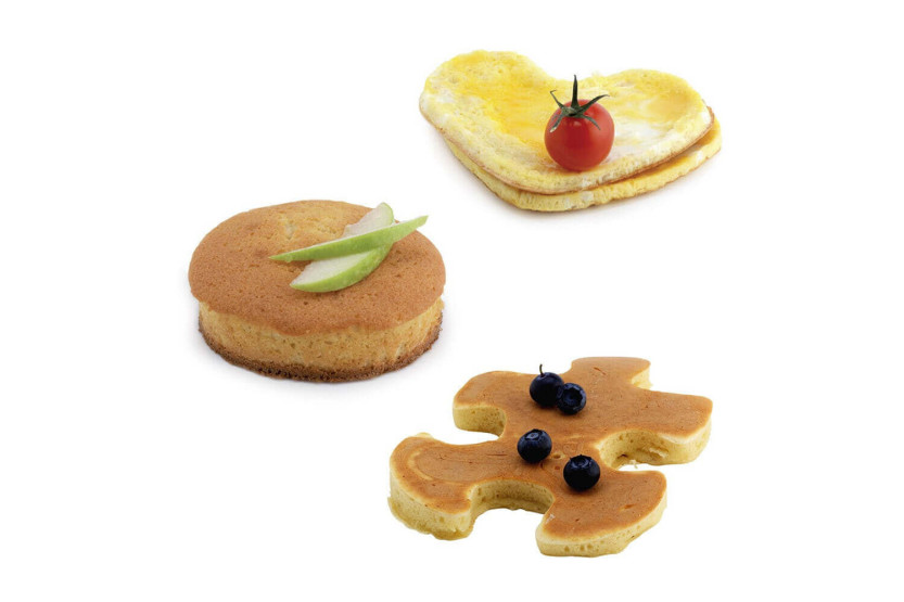 Conjunto de 4 formas Mastrad para ovos, muffins e bolachas
