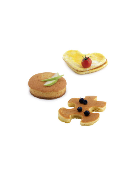 Set aus 4 Mastrad-Backformen für Eier, Muffins, Kekse