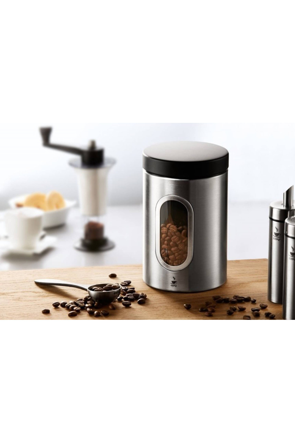 Hermetische Kaffeedose Gefu Piero Inhalt 500g