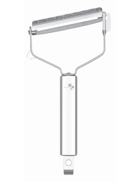 KAI ergonomic all stainless steel peeler + julienne blade