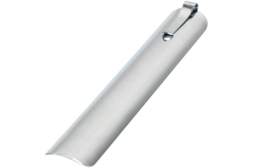 Bandeja recogemigas profesional de acero inoxidable de 13 cm