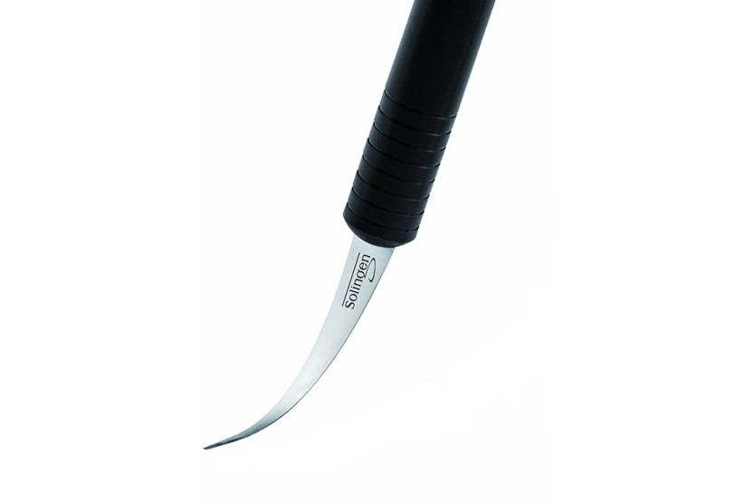 Faca triangular tailandesa com lâmina flexível