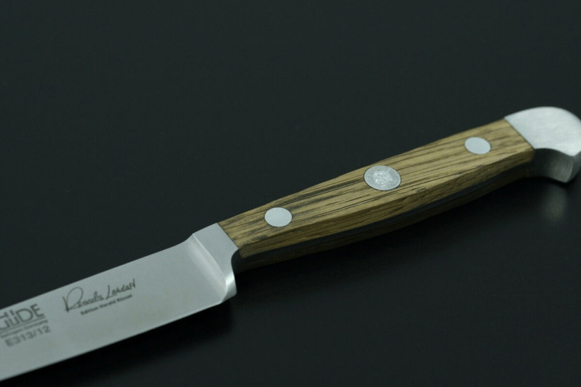 Güde Alpha Eiche Steakmesser 12cm aus geschmiedetem Stahl