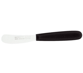 Faca para barrar Nogent Classic Lâmina de 6 cm e cabo em polipropileno preto