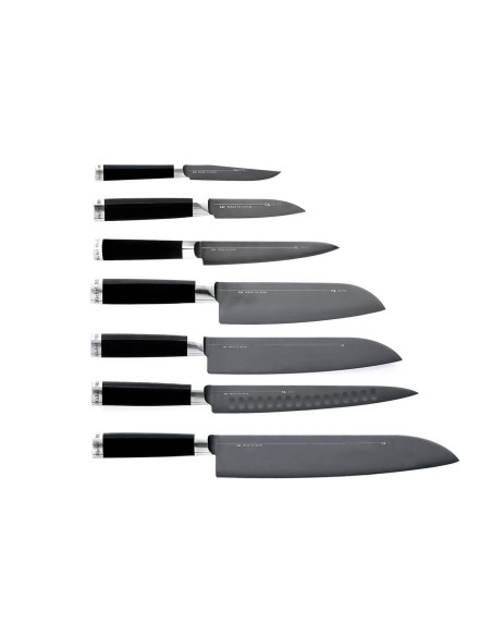Gaveeske 7 Kai Michel Bras-kniver nr. 1 til 7 i rustfritt stål SG2