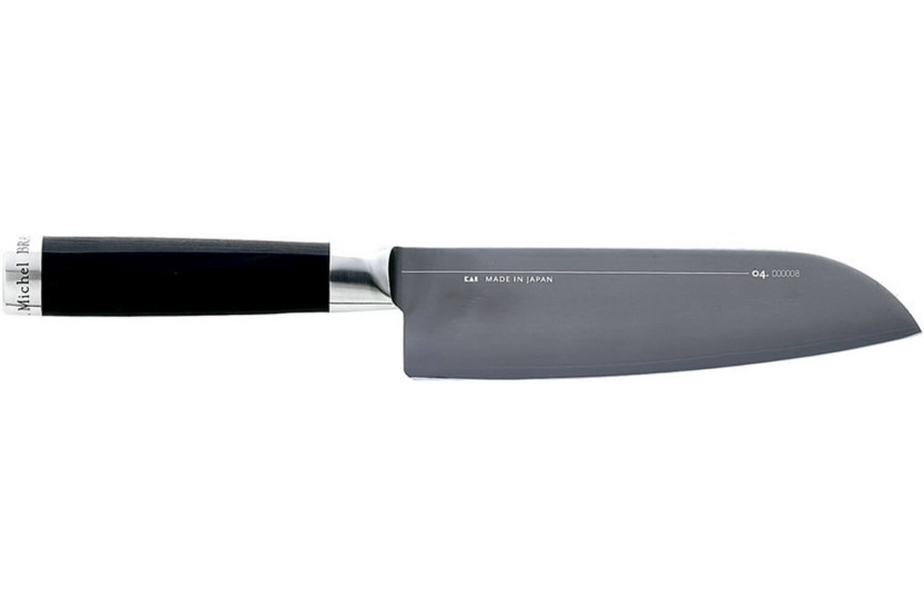 Caixa de oferta 7 facas Kai Michel Bras n°1 a 7 em aço inoxidável SG2