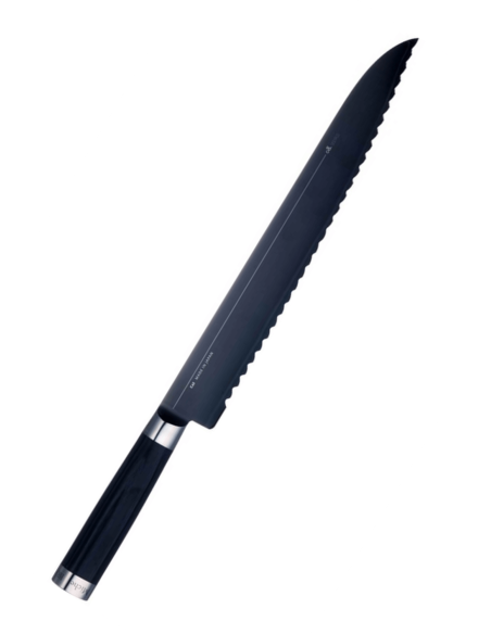 Leipäveitsi Kai Michel Bras n°9 28,5cm SG2 ruostumaton teräs + puinen tuppi