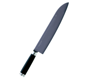 Cuchillo de carne Kai Michel Bras 26.5cm n°6 SG2 acero inoxidable + funda de madera 2