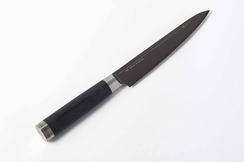 Kai Michel Bras n°2 15 cm SG2 fiskekniv i rustfritt stål + treslire