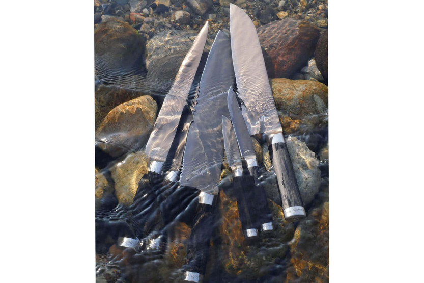 Fischmesser Kai Michel Bras n°2 15cm Edelstahl SG2 + Holzscheide