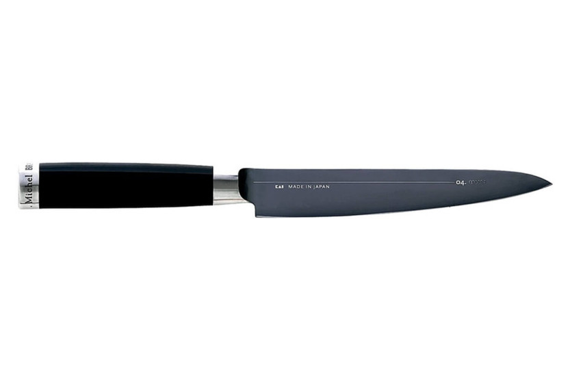 Kai Michel Bras n°2 15cm SG2 stainless steel fish knife + wooden sheath
