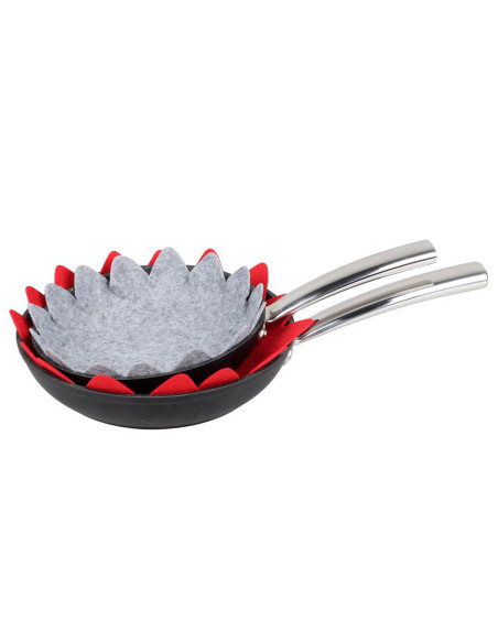 Sett med 3 XL anti-riper-beskyttelsesark for non-stick stekepanner og -former