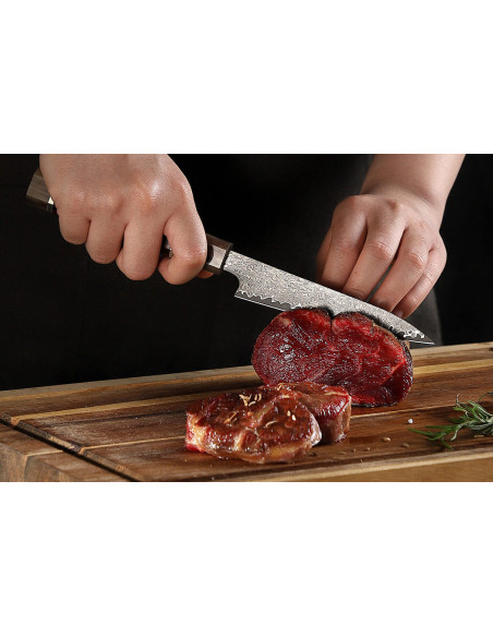 XinCraft VG10 stål damaskus 12cm Xin Universalkniv
