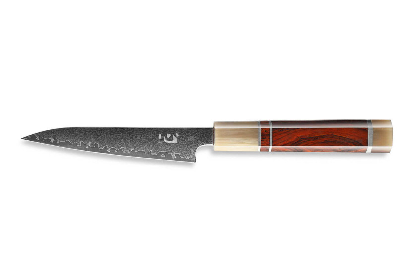 XinCraft VG10 acero damasco pulido espejo 12cm cuchillo universal