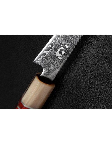 Xin XinCraft VG10 steel mirror polished damascus 12cm Universal knife