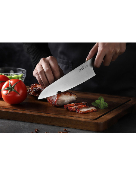 Xin XinCare Chef ' s knife stainless steel 18cm red handle
