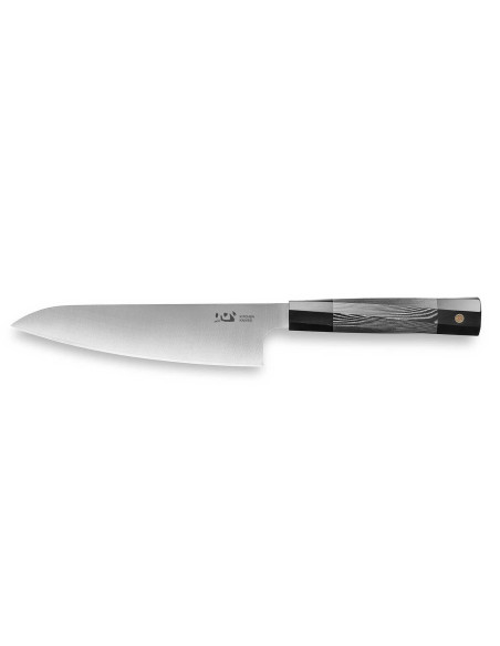 Xin XinCare Kokkekniv i rustfrit stål 18 cm med sort skaft