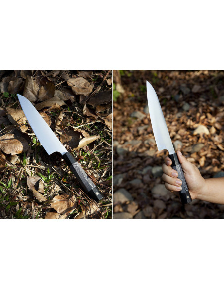 Xin XinCare Chef ' s knife stainless steel 18cm black handle
